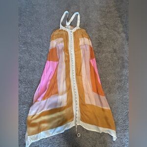 O’Neil color block maxi dress